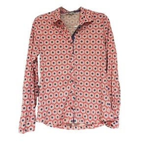 Boden Button Down Cotton Top Excellent Condition Size 6